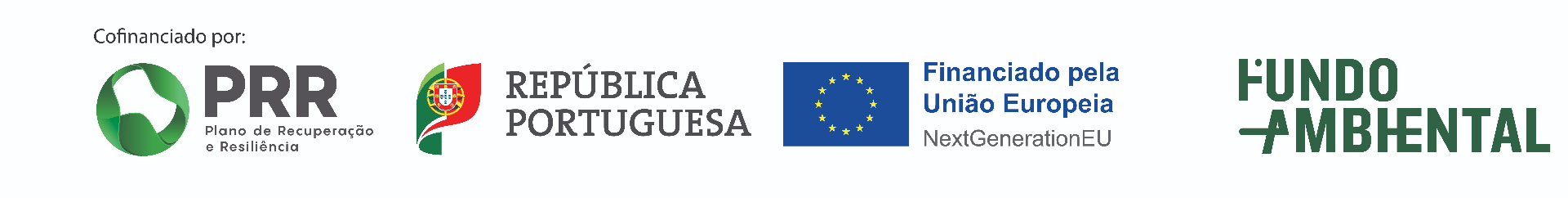 Cofinanciado por PRR, República Portuguesa, União Europeia NextGenerationEU e Fundo Ambiental